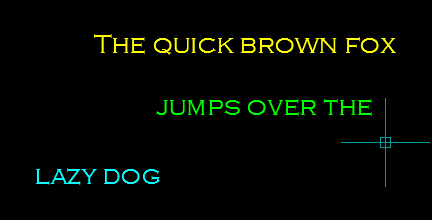 Align Text Example 1