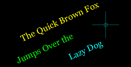 Align Text Example 2