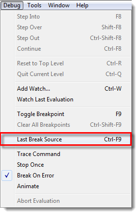 Last Break Source